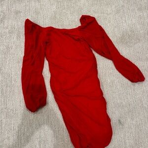 Red Tight Mini Dress